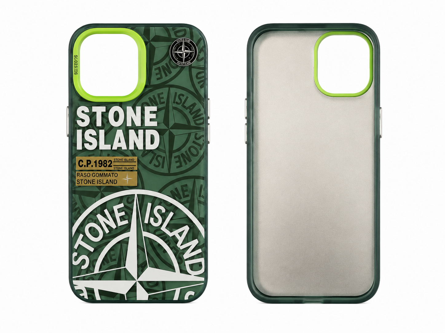 Coque Stone Island Vert Iphone 15