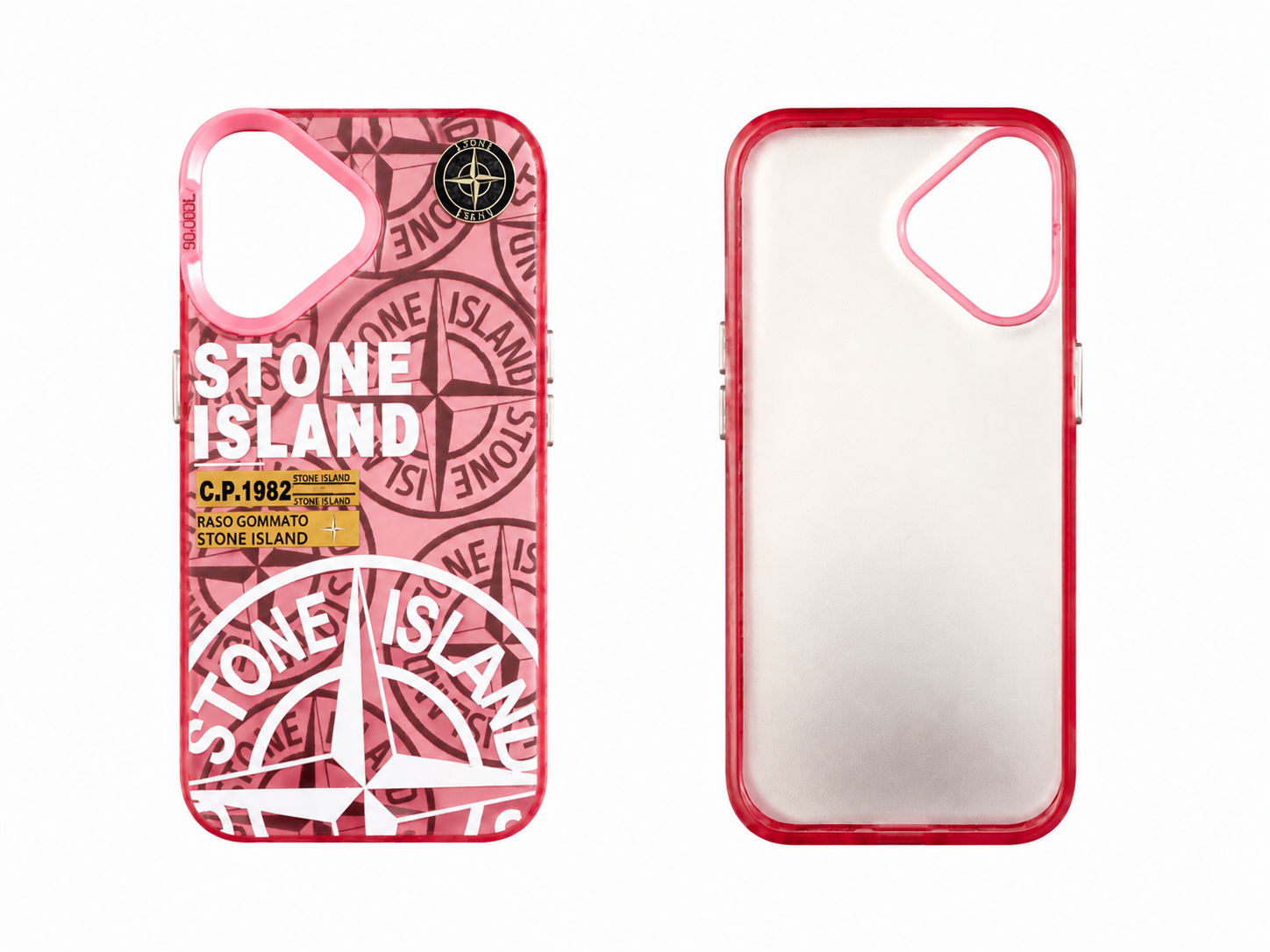 Coque Stone Island Rose - Iphone 16
